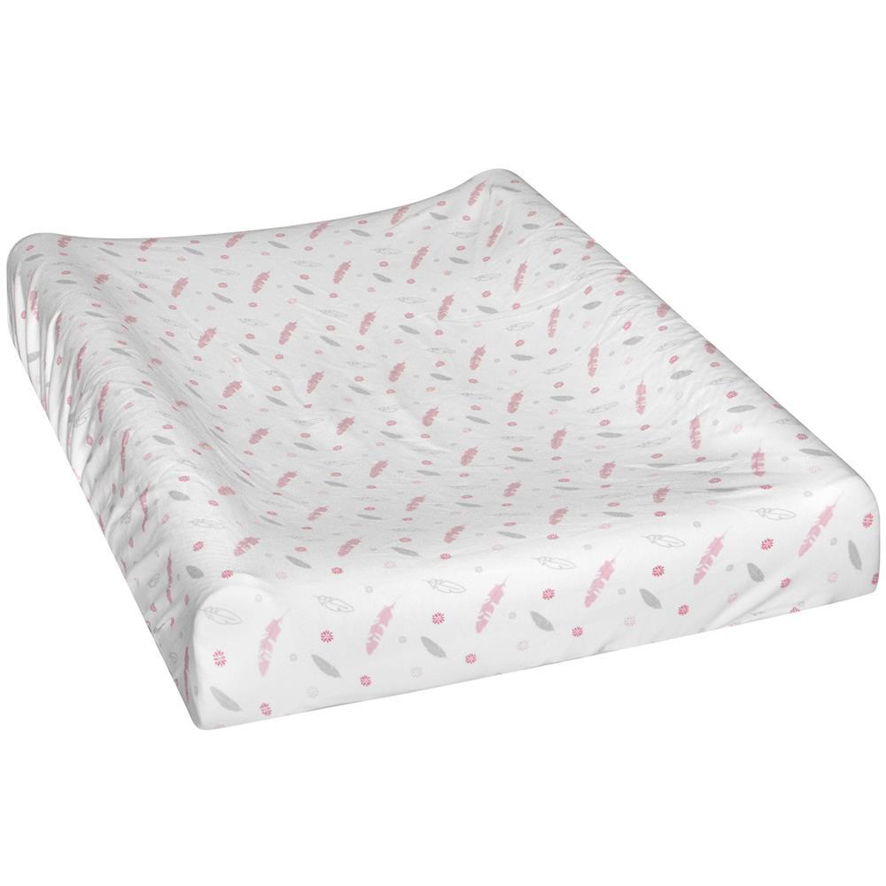 Silly Billyz Jersey Change Mat Cover - Feathers - Aussie Baby