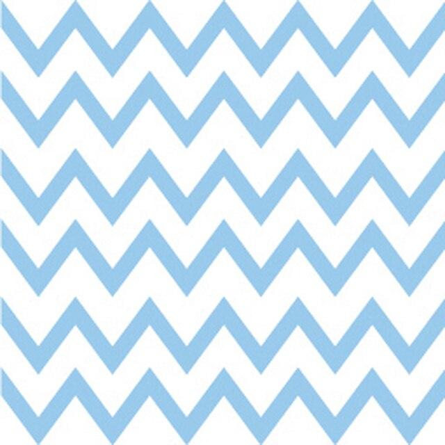 Silly Billyz Jersey Change Mat Cover - Blue Chevron - Aussie Baby