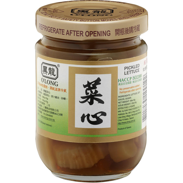 黑龍 菜心 O'LONG Pickled Lettuce (180g) - Aussie Baby