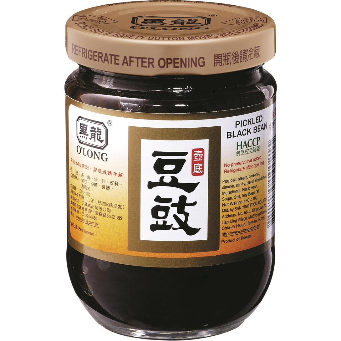 黑龍 豆鼓 O'LONG Pickled Black Bean (180g) - Aussie Baby