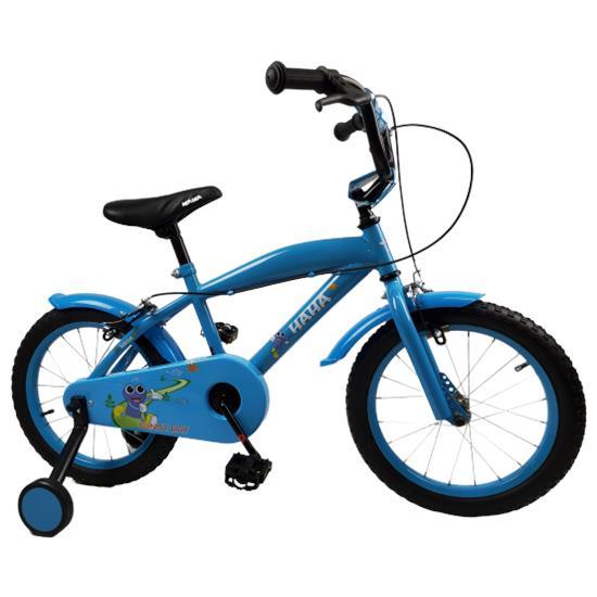 Sunny Day Boys 16 Inch Push Kids Bike with Training Wheels Blue - Aussie Baby