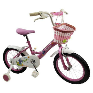 Sunny Day Girls 16 Inch Push Kids Bike with Training Wheels - Aussie Baby