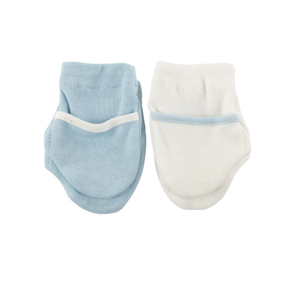 Mother's Choice No-Scratch Mittens (2pk) Blue