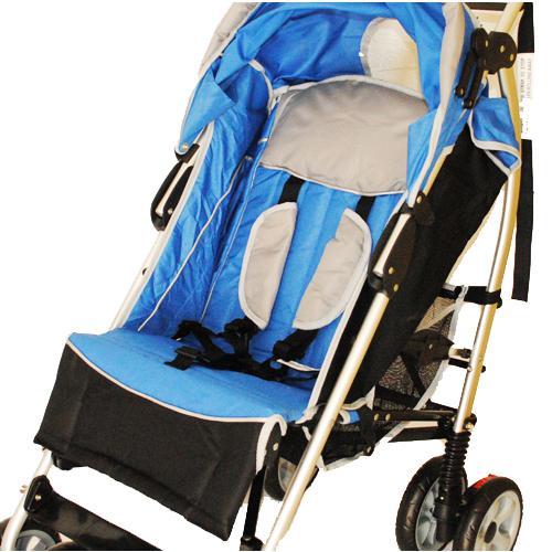 Aussie Baby Travel Easy Lightweight Stroller Blue
