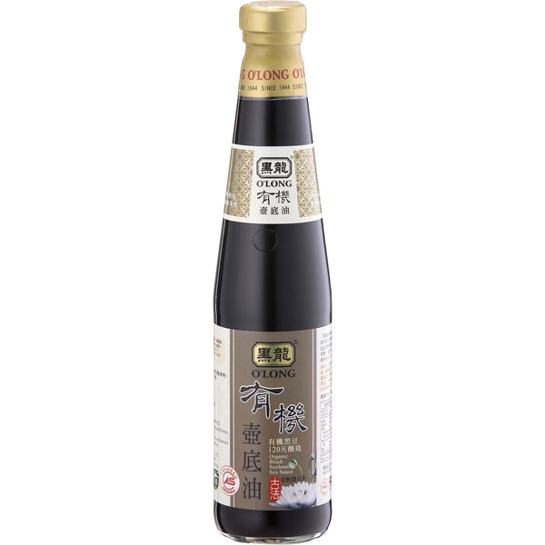 黑龍 有機壺底油 O'LONG Organic Black Soybean Soy Sauce (400mL) - Aussie Baby