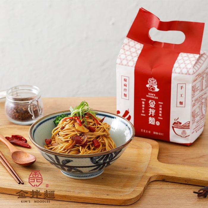 金門 雙喜椒麻拌醬麵 Kim Noodle 2 Flavour Noodles 4 packs - Aussie Baby