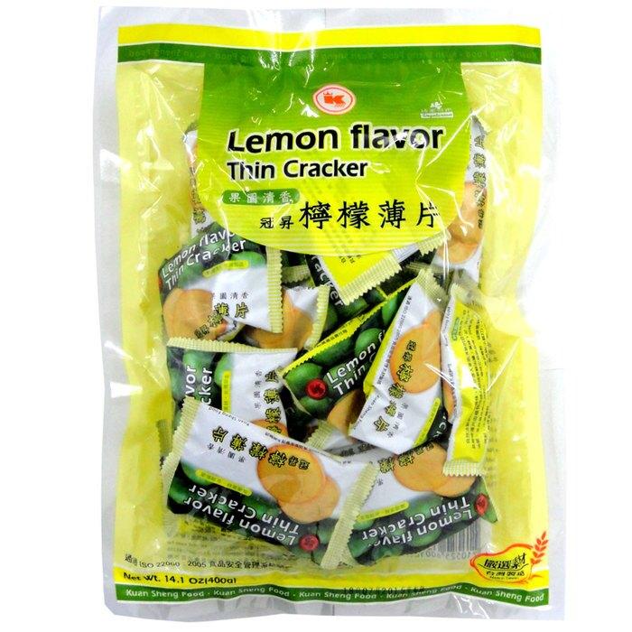 冠昇 檸檬薄片 Lemon Flavour Thin Cracker - Aussie Baby
