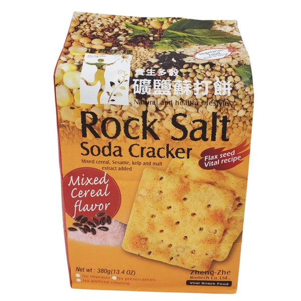正哲 礦鹽蘇打餅 養生多穀口味 Soda Cracker Original Mix Cereal Flavour - Aussie Baby