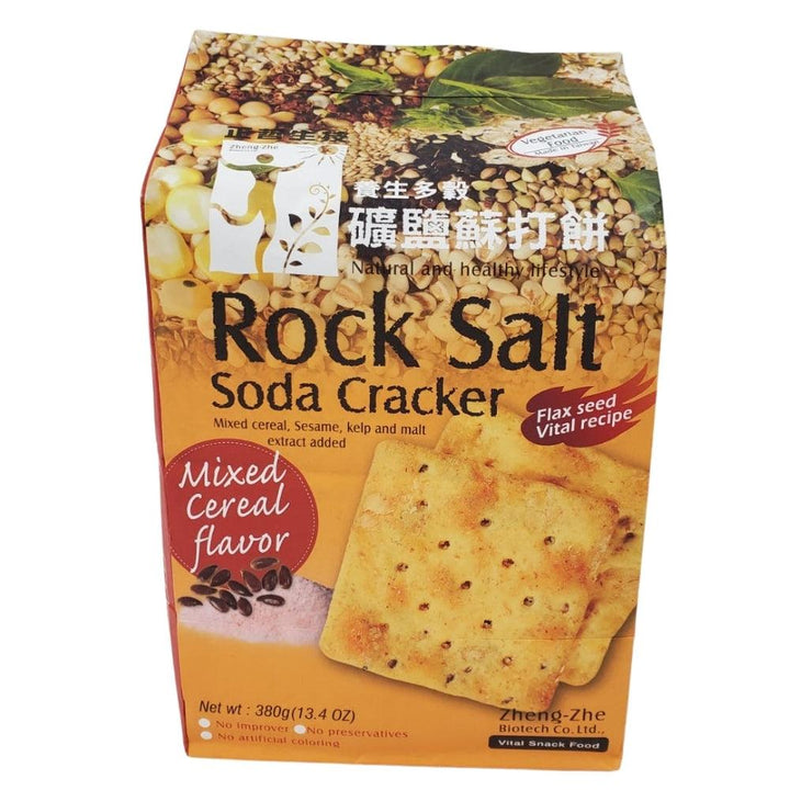 正哲 礦鹽蘇打餅 養生多穀口味 Soda Cracker Original Mix Cereal Flavour - Aussie Baby
