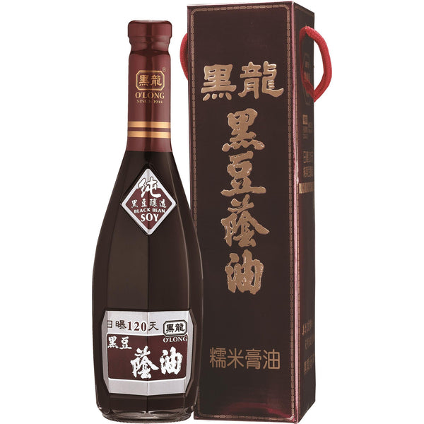 黑龍 黑豆蔭油 糯米膏油 O'LONG Superior-Black Bean Soy Sauce Paste (600mL) - Aussie Baby