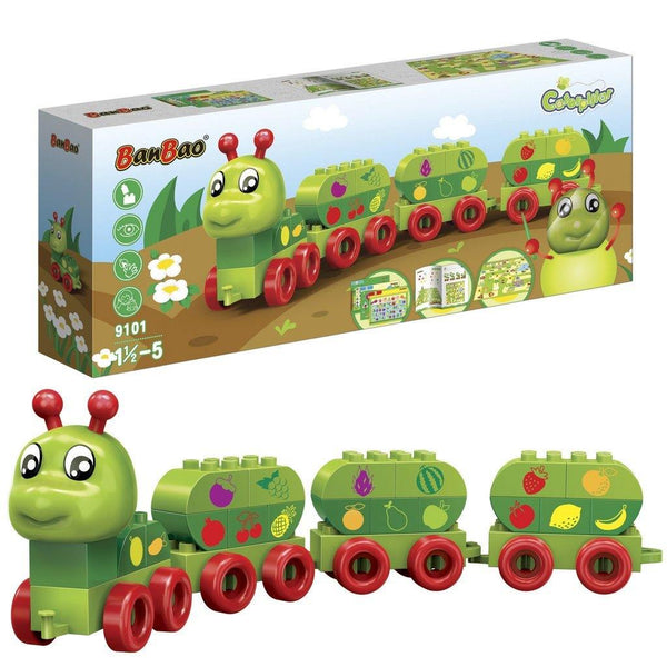 BanBao Learning Caterpillar - Fruity Caterpillar 9101 - Aussie Baby