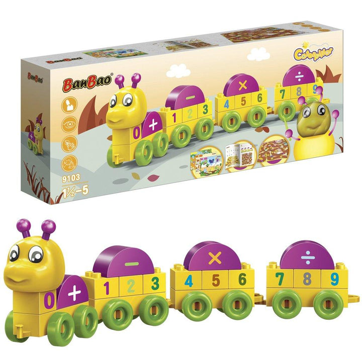 BanBao Learning Caterpillar - Numbering Caterpillar 9103 - Aussie Baby