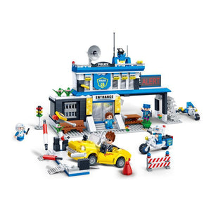 BanBao Police - Central Station 7001 - Aussie Baby