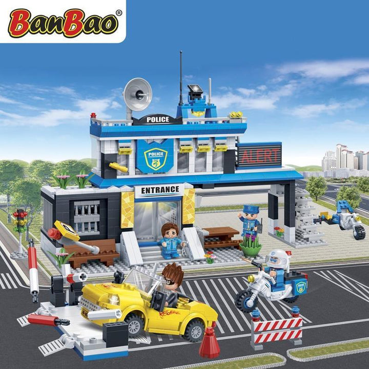 BanBao Police - Central Station 7001 - Aussie Baby