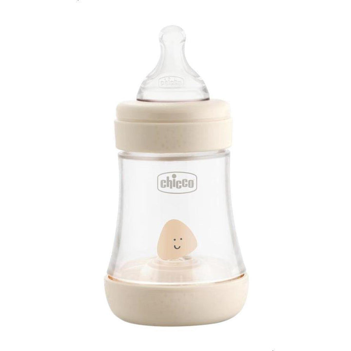 Chicco Perfect 5 Silicone Bottle Slow Flow (Beige) - 150mL - Aussie Baby