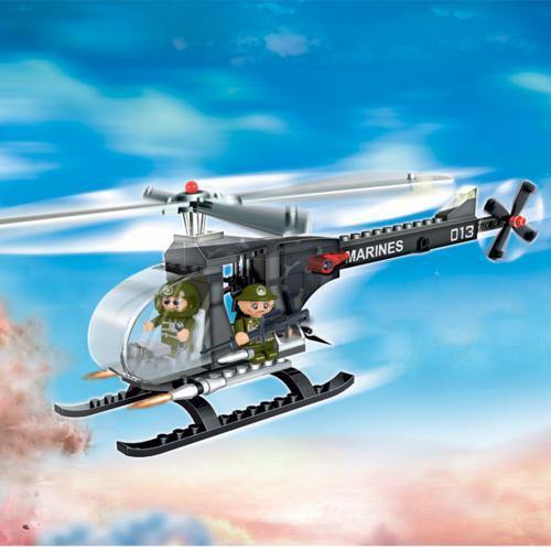 BanBao Defence Force - M2 Helicopter 8243 - Aussie Baby