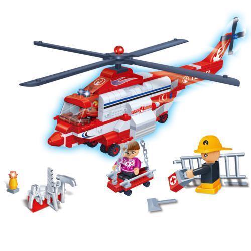 BanBao Fire and Rescue - Fire Rescue Helicopter 8315 - Aussie Baby