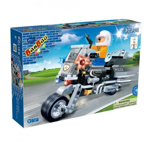 BanBao Police - Police Motorbike 8351 - Aussie Baby