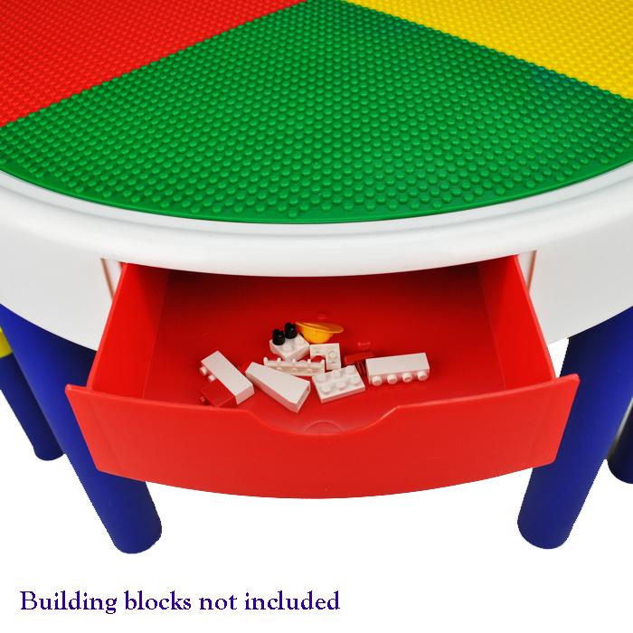 2-in-1 Round Activity Table & Chair Set - Aussie Baby