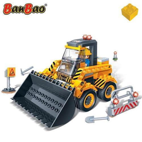 BanBao Construction - Mini Excavator Digger 8539 - Aussie Baby