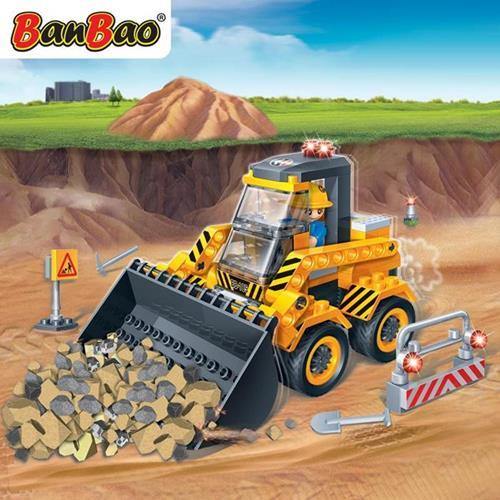 BanBao Construction - Mini Excavator Digger 8539 - Aussie Baby