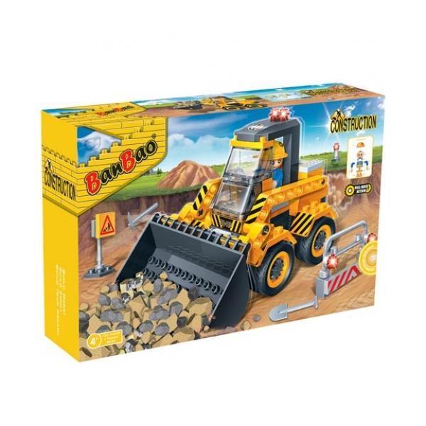 BanBao Construction - Mini Excavator Digger 8539 - Aussie Baby