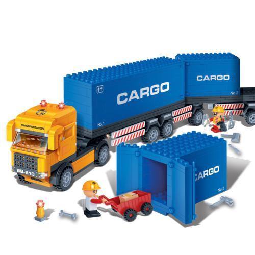 BanBao City Transport - Cargo Truck 8763 - Aussie Baby