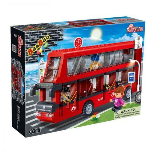 BanBao City Transport - Double Decker Bus 8769 - Aussie Baby