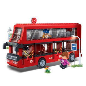 BanBao City Transport - Double Decker Bus 8769 - Aussie Baby