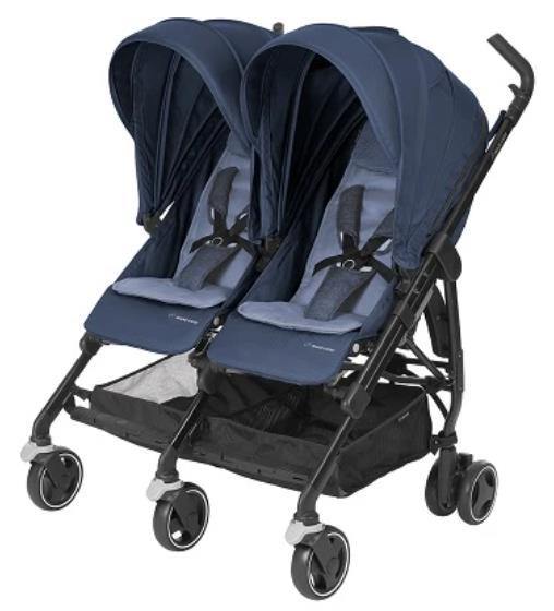 Maxi Cosi Dana For 2 Twin Stroller - Nomad Blue - Aussie Baby