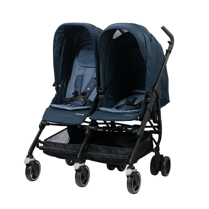 Maxi Cosi Dana For 2 Twin Stroller - Nomad Blue - Aussie Baby