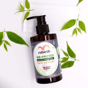 Rebirth - Tea Tree Herbal Max Hand Sanitizer 250ml - Aussie Baby