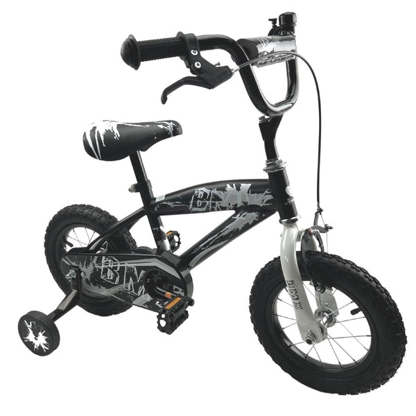 Aussie Baby Supermax BMX 12 Inch Kids Bike - Black - Aussie Baby