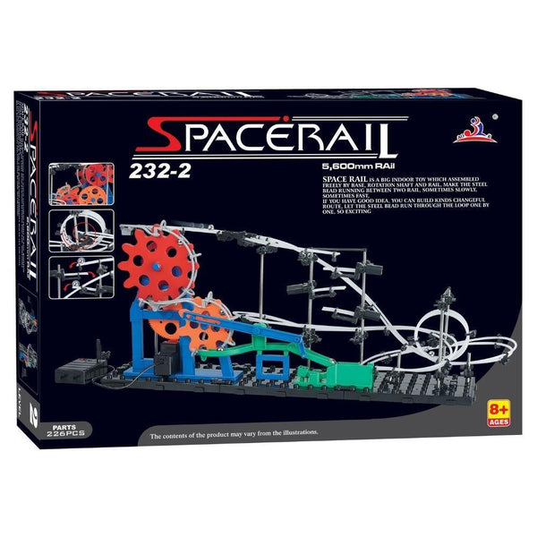 SpaceRail Level 2 Complex Motorised Marble Run - Aussie Baby