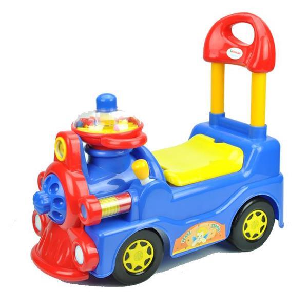 Locomotive Ride-On Car - Blue - Aussie Baby
