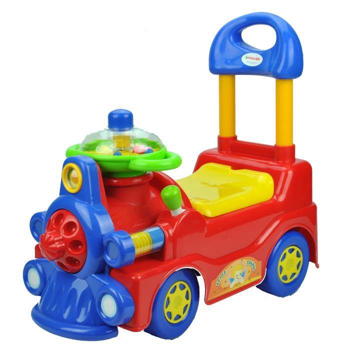 Locomotive Ride-On Car - Red - Aussie Baby