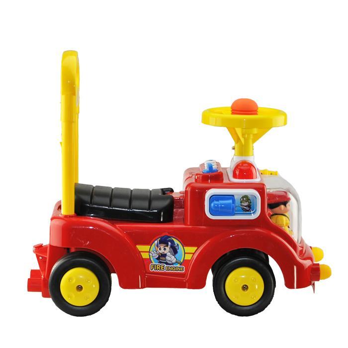 Kids Toddler Red Fire Engine Ride On Toy Walker Car - Aussie Baby