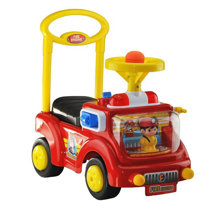 Kids Toddler Red Fire Engine Ride On Toy Walker Car - Aussie Baby