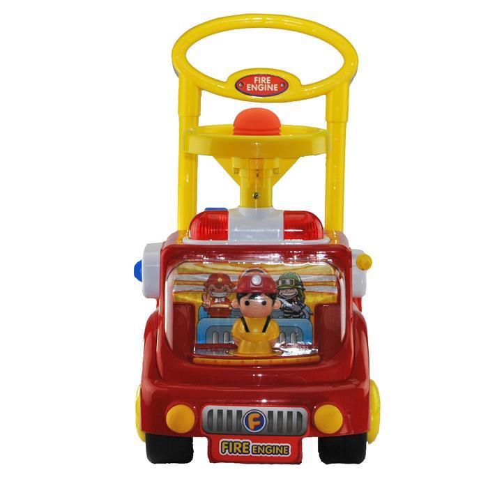 Kids Toddler Red Fire Engine Ride On Toy Walker Car - Aussie Baby