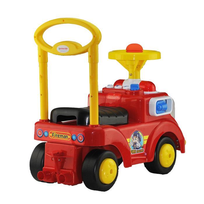 Kids Toddler Red Fire Engine Ride On Toy Walker Car - Aussie Baby