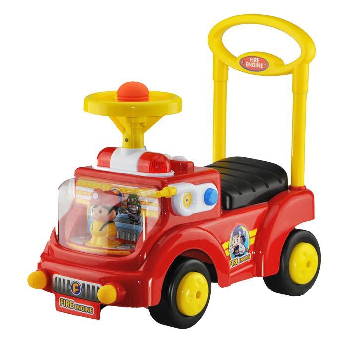Kids Toddler Red Fire Engine Ride On Toy Walker Car - Aussie Baby