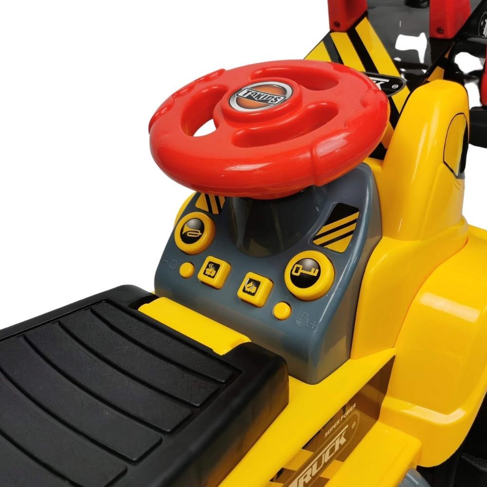 Kids Bulldozer Digger Ride-On Toy Truck With Sound - Aussie Baby