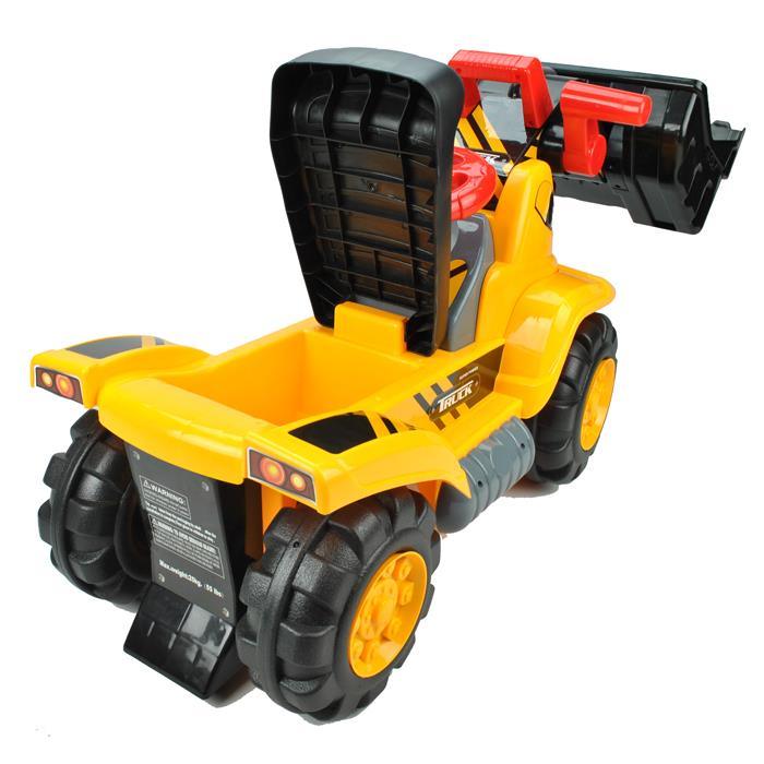 Kids Bulldozer Digger Ride-On Toy Truck With Sound - Aussie Baby