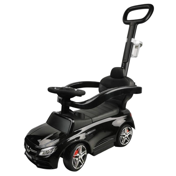 Licensed Mercedes AMG C63 Coupe Ride-On Push Car - Black - Aussie Baby