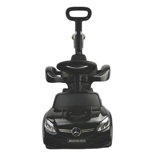 Licensed Mercedes AMG C63 Coupe Ride-On Push Car - Black - Aussie Baby