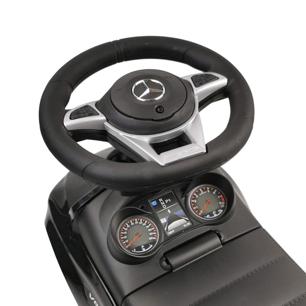 Licensed Mercedes AMG C63 Coupe Ride-On Push Car - Black - Aussie Baby