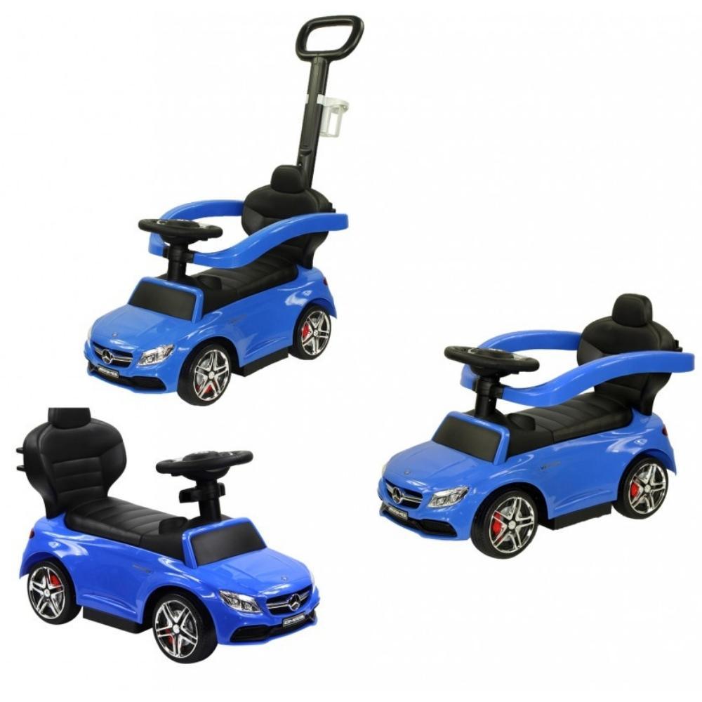 Licensed Mercedes AMG C63 Coupe Ride-On Push Car - Blue - Aussie Baby
