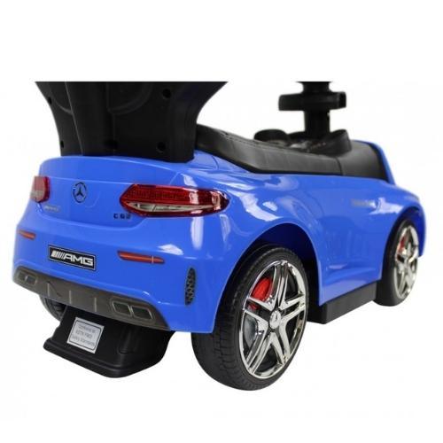 Licensed Mercedes AMG C63 Coupe Ride-On Push Car - Blue - Aussie Baby