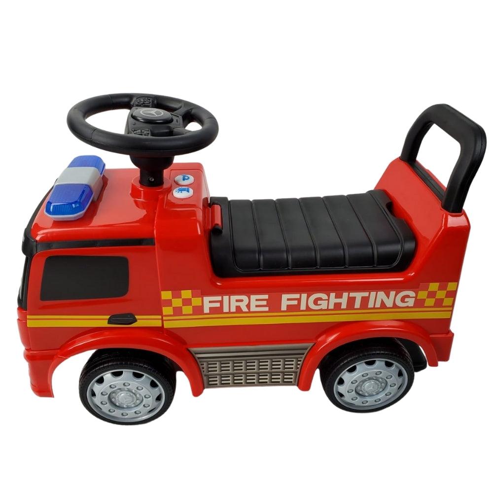 Mercedes Benz Licensed Fire Engine Kids Ride On Truck - Aussie Baby