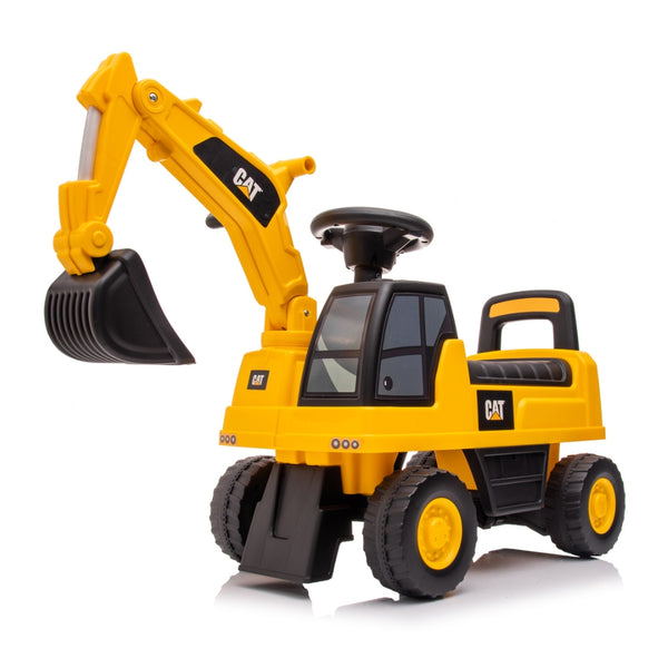 CAT Licenced Excavator Digger Foot-to-Floor Ride-On Toy Truck